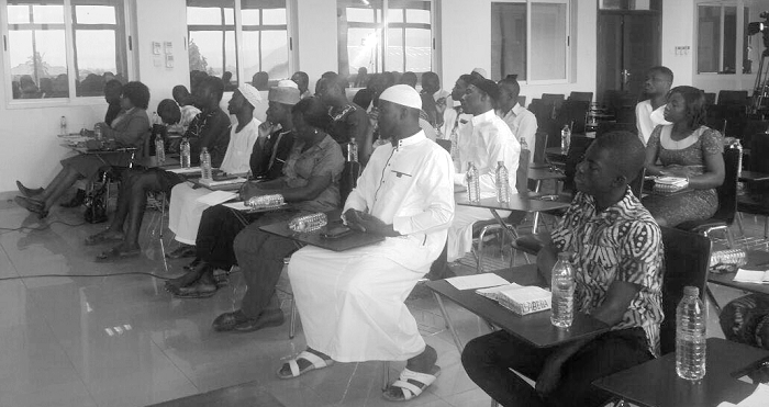 Some audience at the forum Tone down political tension — Speakers